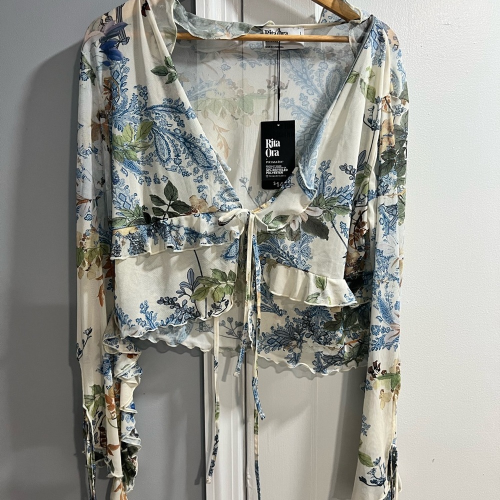 Rita Ora Floral Blouse